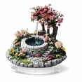 thumbnail image 3 of predolo 2D Tabletop Water Fountain Decor Acrylic Desktop Plaque Collectible Crafts for, 3 of 8