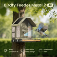 thumbnail image 4 of Birdfy Smart Bird Feeder with Camera, 4K Ultra HD, Free AI Bird Identification, Dual-Band WiFi (2.4G/5G), Color & IR Night Vision, Bluetooth Pairing, Ideal Bird Lover Gift, 4 of 10
