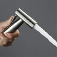 Bidet Sprayer with Two Water Flow Modes Stainless Steel Brushed