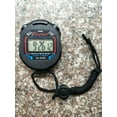 Elsavct Digital Handheld Stopwatch Timer in Black Water Resistant Alarm