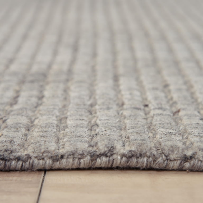 ◆シーツ◆240×300cm◆グレー◆Z-2506WE12◆ Woven Trends Legacy Area Rug CBA698 Transitional Style, Solid
