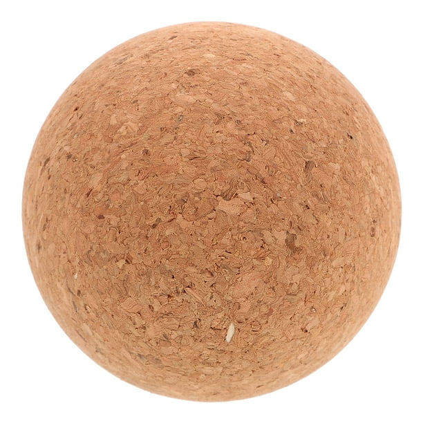 Pelota de masaje de corcho Pelota de masaje de yoga Pelota de masaje de espalda, cintura y cuello Pelota de masaje de corcho
