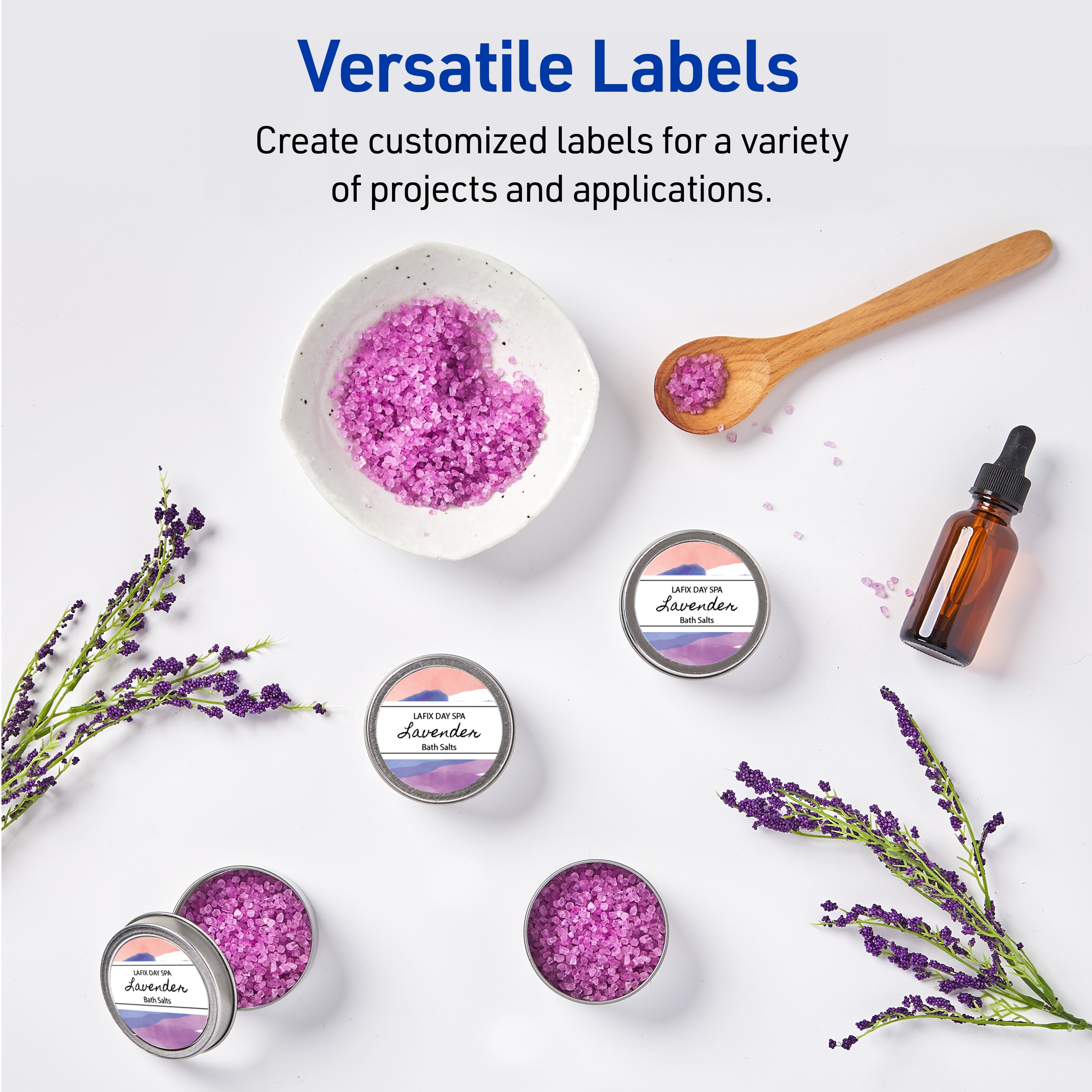 Avery Round Labels, 1" Diameter, Permanent, 1,200 Labels (5656)