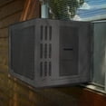thumbnail image 4 of Window AC Cover 18 Oz Waterproof - 100% Weather Resistant AC Window Unit Cover with Air Pockets and Elastic for Snug Fit (17W x 12D x 13H, Black), 4 of 6