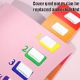 thumbnail image 5 of Arghm Expanding File Folder,6 Pockets 5 Colors,Plastic,12.2x9.8x0.59in,for Office Home, 5 of 6
