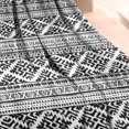 thumbnail image 3 of Black Geometric Triangle Diamond Pattern Blanket,Comfortable Soft Lamb Wool Throw Blanket,All Season,Warm Lightweight Blankets for Sofa Bed Couch Living Room Chair,30"x40", 3 of 4