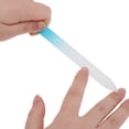 thumbnail image 2 of Unique Bargains 1 Set Nail File Double-sided Glass Manicure Tool Candy Blue, 2 of 5