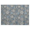 thumbnail image 2 of Addison Rugs Chantille Indoor/Outdoor Transitional Holiday Snowflake Gray Machine Washable Rectangle Rug, 1'8" x 2'6", 2 of 7