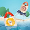 thumbnail image 4 of Juguete De Agua Para Bañera, Juguete De Bañera Con Forma De Cohete Espacial, Juguete De Agua Con Rociador Giratorio Para Niños Pequeños, Bebés Y Niños, 4 of 8