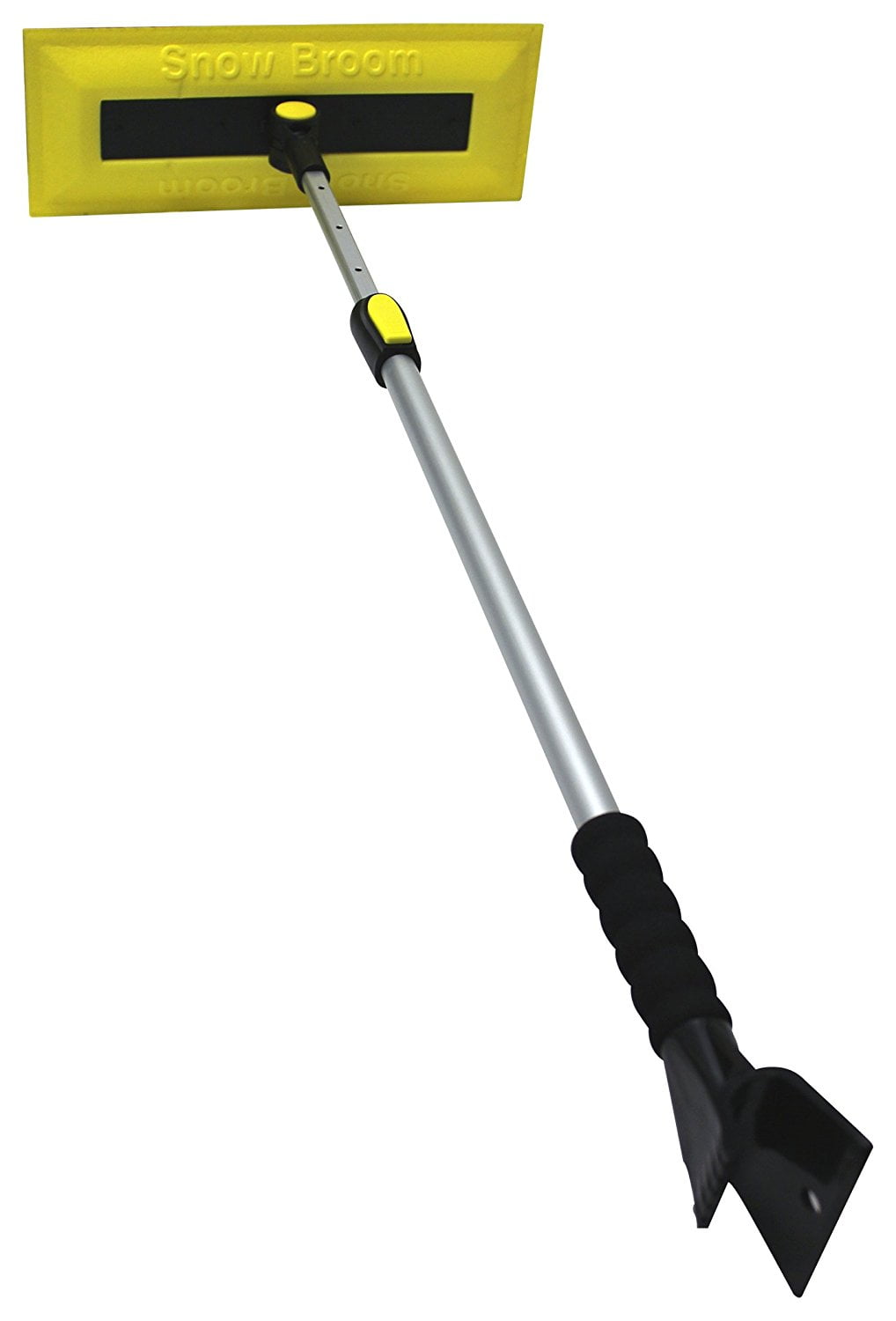 Bigfoot Telescoping Snow Broom with Foam Head & Ice Scraper, OVER 50â