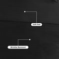thumbnail image 4 of Mainstays Soft Velvet Quilt, Full/Queen, Rich Black, Soft & Cozy Bedding, 4 of 8
