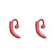 thumbnail image 3 of Injueey Auricular compatible con Bluetooth Fitness Jogging Auricular Control de volumen Manos libres Audio Bajo Auricular inalámbrico Rojo Type2 NO2, 3 of 6