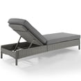 thumbnail image 4 of Crosley Bradenton Wicker Patio Chaise Lounge in Gray, 4 of 8