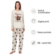 thumbnail image 2 of Giddy Up Jingle Horse Christmas Pajamas With Santa, Family And Dog Matching Pajamas, 2 Pieces, 2 of 7