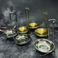 thumbnail image 3 of Vertical Ladle Holder Spoon Rack Stand, Stainless Steel Utensil Organizer for Kitchen Space Saving, Modern Design, Easy Access to Utensils, Buffet, Fast Food Restaurant Decor Tool, 3 of 7