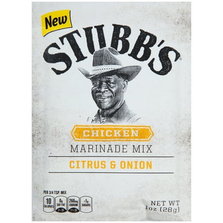 Stubb's Citrus & Onion Chicken Marinade Mix, 1 oz