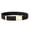 Black, variant on Hold’em Belts for Boys Brass Twisted Toddler Stretch Elastic Buckle Belt for Male Kids - Striped Grey and White