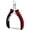 Black-Red, variant on Cuticle Trimmer with Non-Slip Grip Handle Professional Stainless Steel Cuticle Cutter Sharp Blades Double Spring Cuticle Nipper (Green-Black)