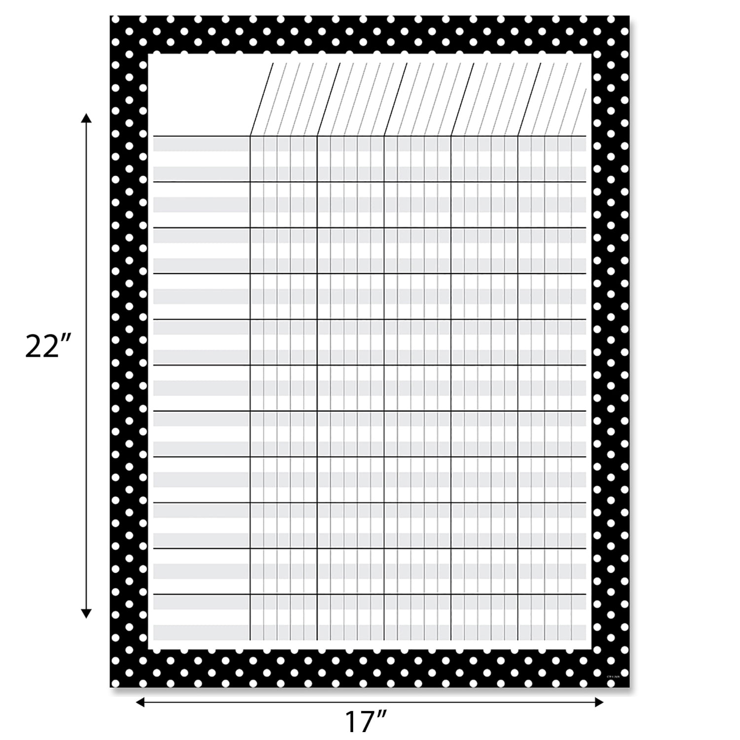 Creative Teaching Press Incentive Chart, 17" x 22", Pack of 6