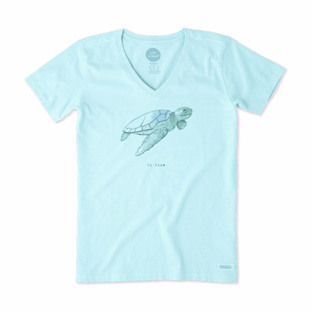 Crusher Vee - Sea Turtle - Fresh Blue 