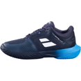 thumbnail image 3 of Zapatillas de pickleball Babolat SFX 4 para hombre, negras y azules, talla US 13, 3 of 4