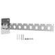 thumbnail image 1 of 8 Hole Foldable Hanger Wall Mounted Space Saving Clothes Drying Rack Closet Storage, 1 of 4