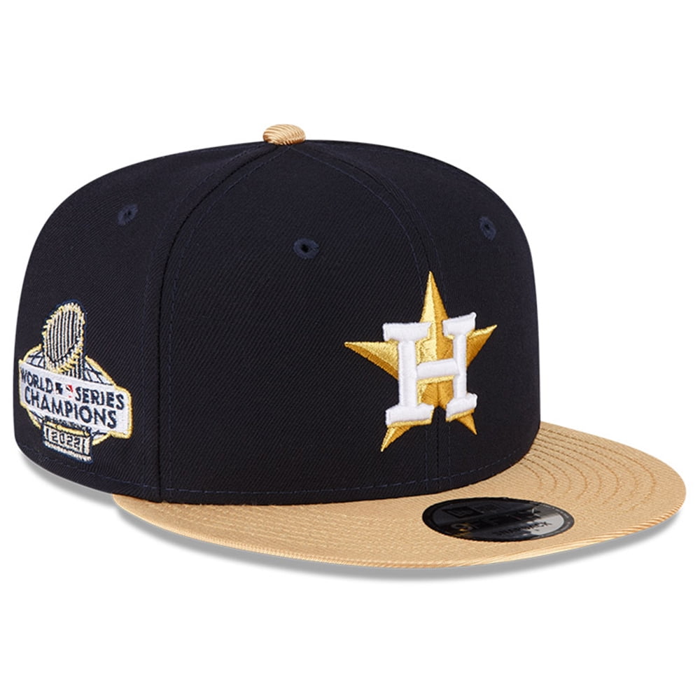 New Era Navy Houston Astros 2023 Gold Collection 9FIFTY Snapback Hat ...