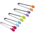 thumbnail image 1 of Paquete de 5 minipinzas para cubitos de hielo, pinzas para azúcar de 12,3 cm con silicona perfectamente diseñada, perfectas para la cocina Ormromra HS-0224, 1 of 4