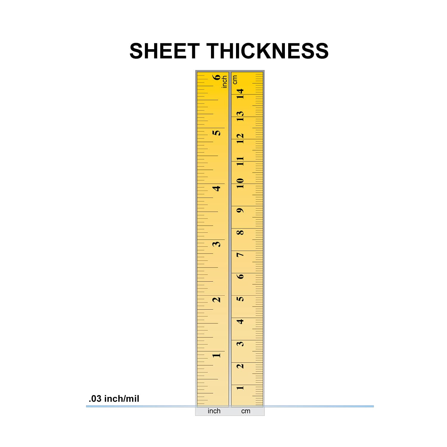 Superior Graphic Supplies PETG Clear Plexiglass Plastic Sheets 48 x 48 inches - 30mil (.030"/0.76MM) Thickness for DIY, Display Projects and Crafts