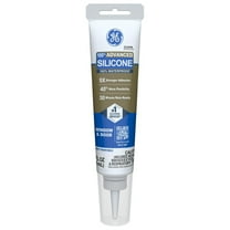 GE Advanced Silicone, Clear Industrial Sealant, 2.8 fl oz