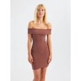 thumbnail image 2 of Off Shoulder Mini Bodycon Dress, 2 of 5