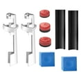 thumbnail image 3 of koolsoo 9 Pcs Embout de Queue de Billard, Cubes de Craie, Fournitures de Billard, Shaper Noir, 3 of 9