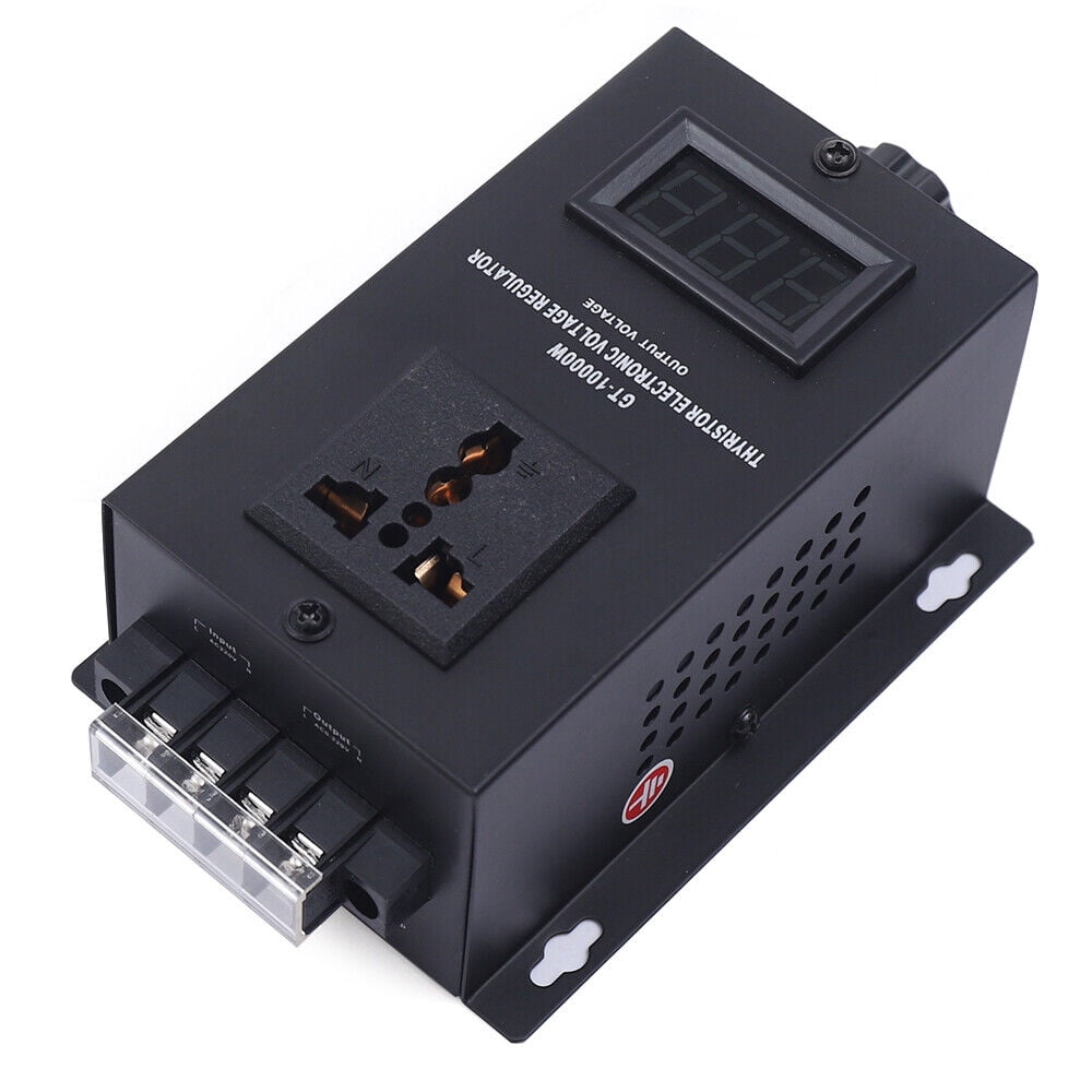 MONIPA 110V SCR Electronic Voltage Regulator Speed Temperature Adjust Controller 10000W