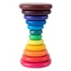 thumbnail image 1 of 12 piezas de bloques de colores arcoíris, juego de equilibrio y apilamiento, rompecabezas educativo plano 12pcs arco iris, 1 of 5