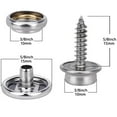 thumbnail image 1 of snap button press fastener screw snap button canvas snap fastener tent snap fastener, 1 of 3