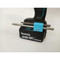 thumbnail image 2 of Side Mounted MAGNETIC Bit Holder for Makita 18V, Ryobi 18V, Ridgid or Bosch - Drills, Drivers, Impacts Blue - Galactic Gadgets, 2 of 8
