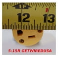 thumbnail image 2 of 10-50P Male 3-Pin Plug To 3-Pin 5-15R Female Home Wall Outlet, 220/250V Electrical Stove/Range To Gas 110/125V Power Convert/Adapter. FX125V846, 2 of 6
