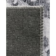 thumbnail image 5 of Unique Loom Timeless Collection Area Rug - Thaddeus (2' 6" x 12' Runner Charcoal/Navy Blue), 5 of 9