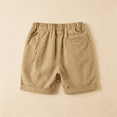 thumbnail image 5 of YOUYEDIAN Boys Shorts Kids Casual Baggy Elastic Waist Shorts Straight Leg Short Pants with Pockets, 5 of 5