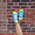 thumbnail image 6 of Darn Tough Women's Run Coolmax No Show Tab Ultra-Lightweight Running Socks with Cushion, Small Size, Aqua, 6 of 6