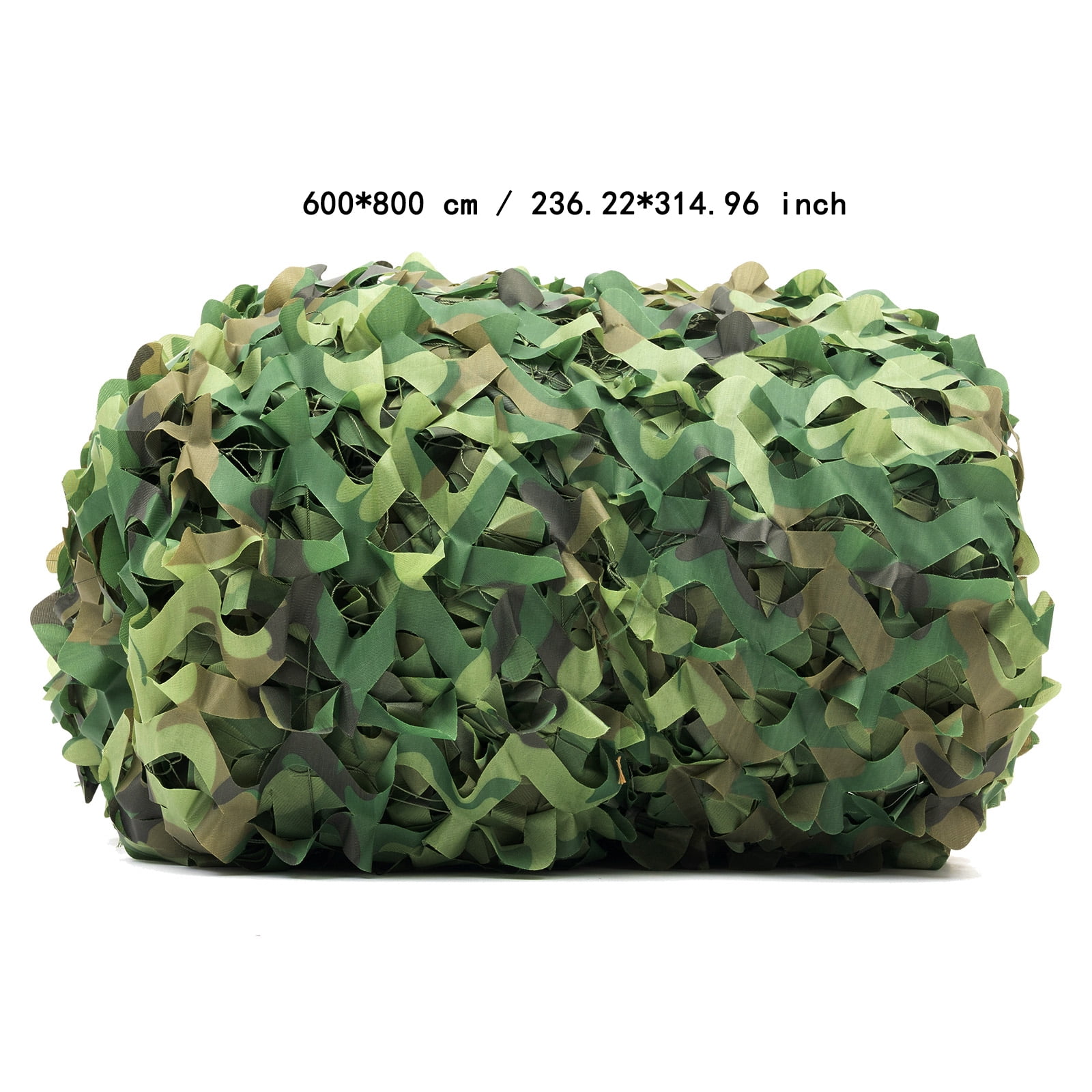 19.68 X 26.24 210D Oxford Polyester, Nylon Camouflage Netting Ft Camo Net Woodland Net for Military Camping Hunting