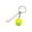 B, variant on Baseball Softball Keychain Set PU Leather Sport Keyring Accessories