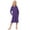 Purple, variant on LYHao Stylish Distressed Denim Jacket For Girls With Notched Collar Outerwear For Teen Girls And Preteen Casual Coat Girls Jacket Coat,Sizes 5-6 Years