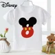 thumbnail image 3 of Nueva camiseta de algodón de manga corta para niños y niñas de Mickey Mouse, para cumpleaños, ropa de fiesta para niños de 1, 2, 3, 4, 5, 6, 7, 8 y 9 años, 3 of 5