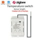 thumbnail image 2 of Termostato Inalámbrico Inteligente Tuya Zigbee de 16 A con Sensor de Temperatura de 1 M y Control por Voz., 2 of 5