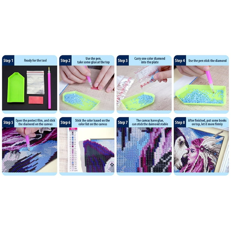 5D Diamond Painting Tools Mosaic Glue Pen Kit Diamond Painting