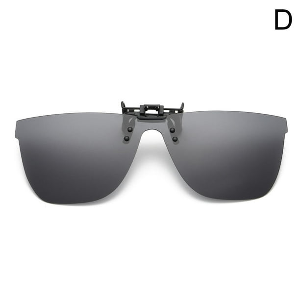 Polarized Clipon Sunglasses Over Prescription and Reading Glasses Flip