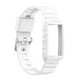 thumbnail image 2 of Correas de reloj de silicona impermeable , liviana, suave, a prueba de sudor, para Charge5 / 4 / 4SE / 3 / Fitness blanco Soledad Pulsera de correa de reloj, 2 of 10
