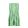 thumbnail image 3 of Vestido de Verano Casual, Vestido de Cuello en V sin Mangas Impreso Suelto Hecho de Poliéster Cómodo para el Uso Diario de Verano de Primavera, Vestido de Verano de Mujer, 3 of 5