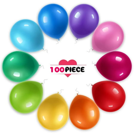 100pcs Party Balloons For Birthday Graduation Parties Weddings